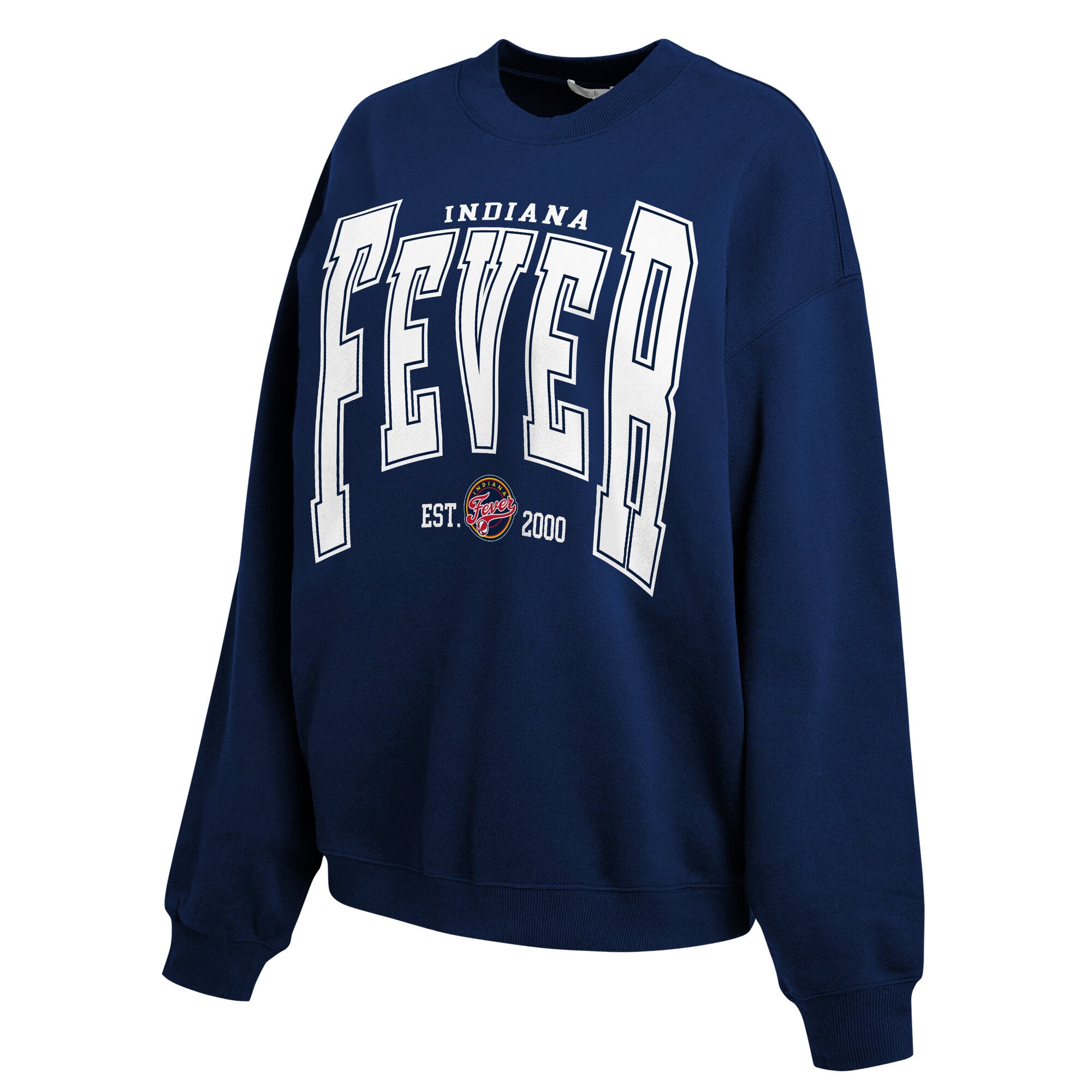 Sweat-shirt polaire oversize bleu marine Indiana Fever pour femme de la marque WEAR by Erin Andrews