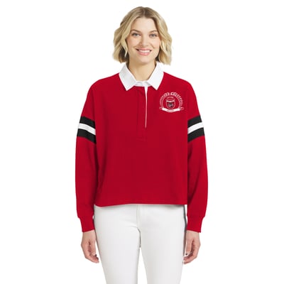 Indiana Fever WEAR by Erin Andrews Women's Rugby Polo - Red
