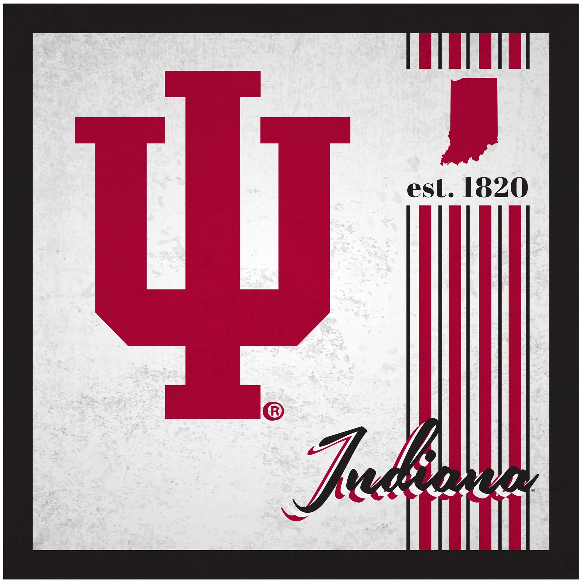 Hoosiers Lettering Hoosier Sign