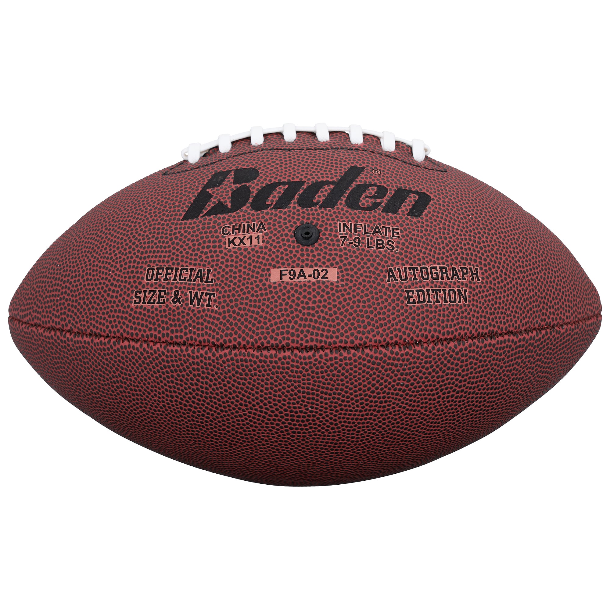 Fernando Mendoza Indiana Hoosiers Autographed College Football Playoff 2025 National Champions Baden White Panel Logo Football