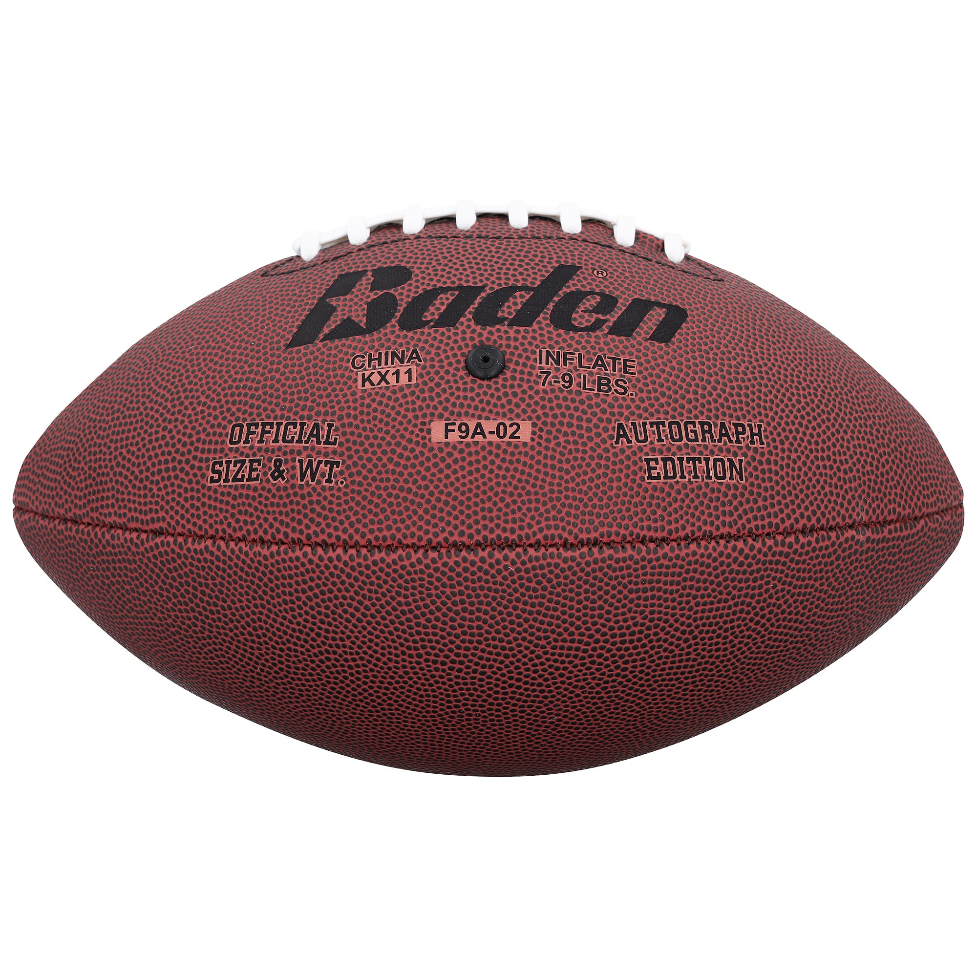 Fernando Mendoza Indiana Hoosiers Autographed College Football Playoff 2025 National Champions Baden White Panel Logo Football with "25 CFP MVP" Inscription