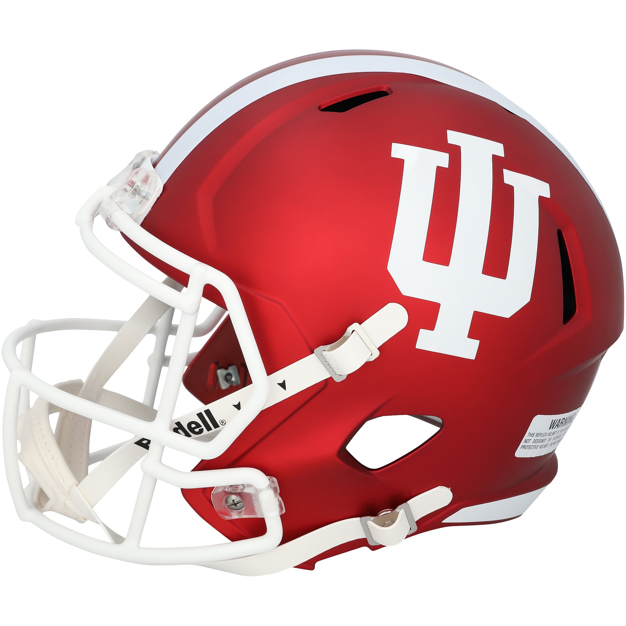 Fernando Mendoza Indiana Hoosiers Autographed College Football Playoff 2025 National Champions Riddell Logo Speed Replica Helmet