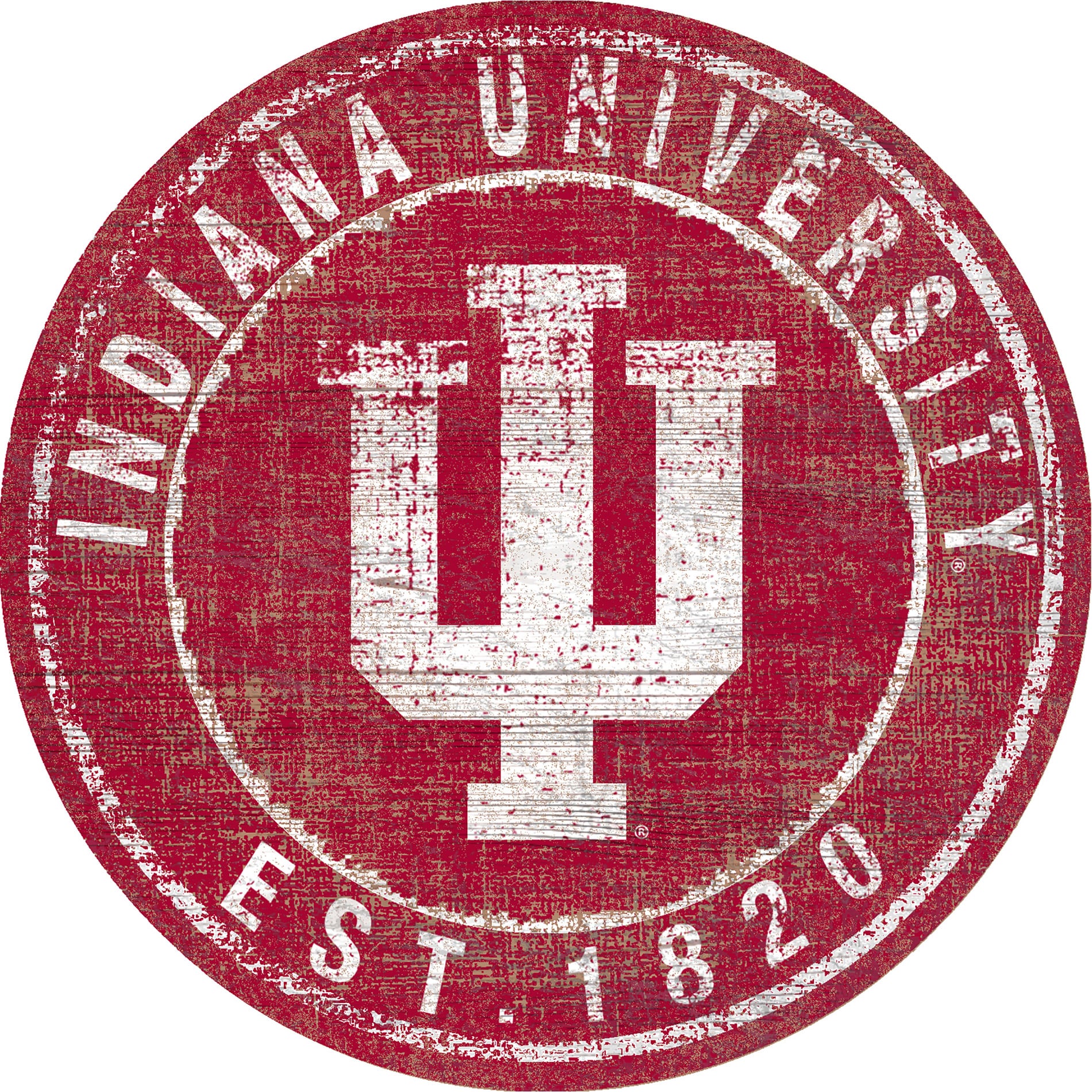 Indiana. Established Iu Hoosier Logo 2000x2000