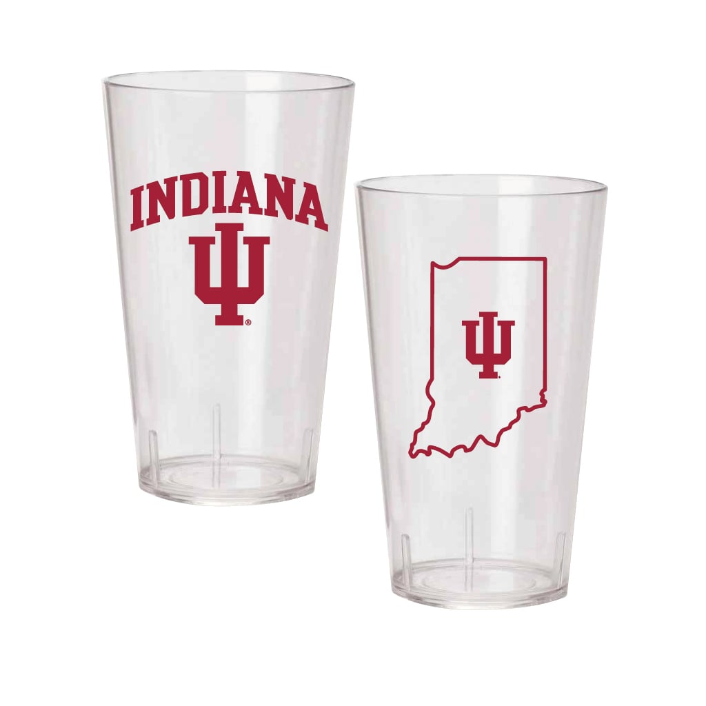 Indiana Hoosiers 24oz. Two-Pack Tritan Tumbler Set