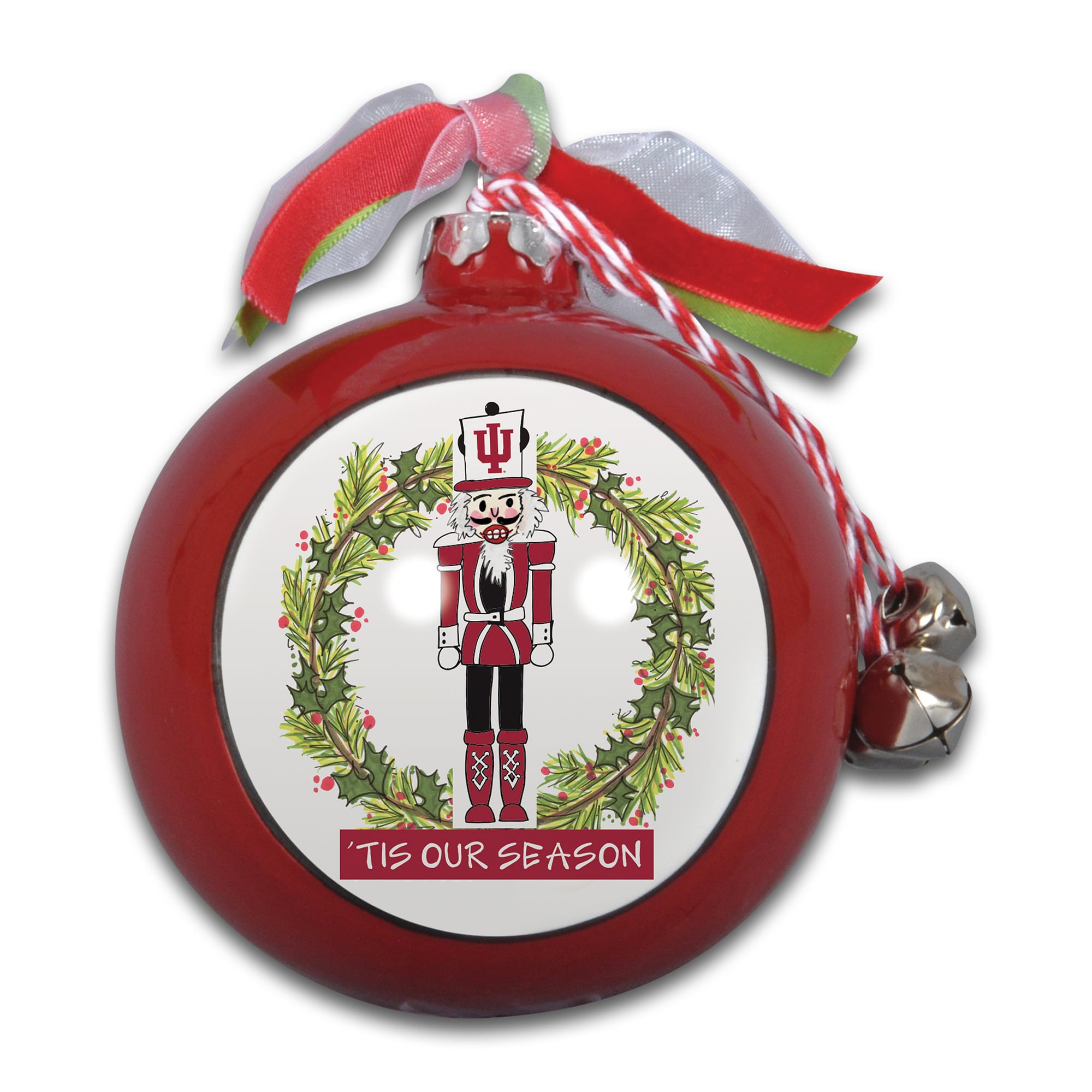Indiana Hoosiers 'Tis Our Season Ornament