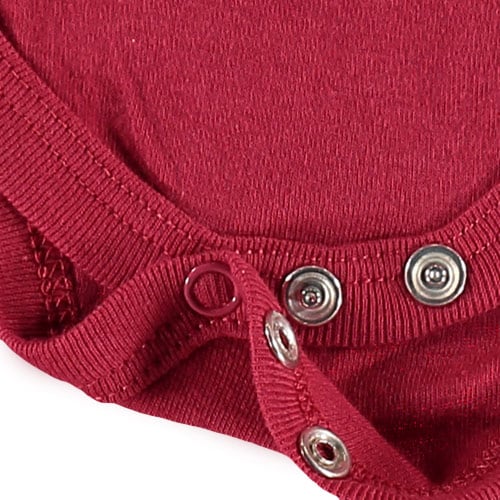 Body bébé Two Feet Ahead rouge Indiana Hoosiers à grand logo