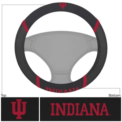 Indiana Hoosiers Logo Brands Steering Wheel Cover