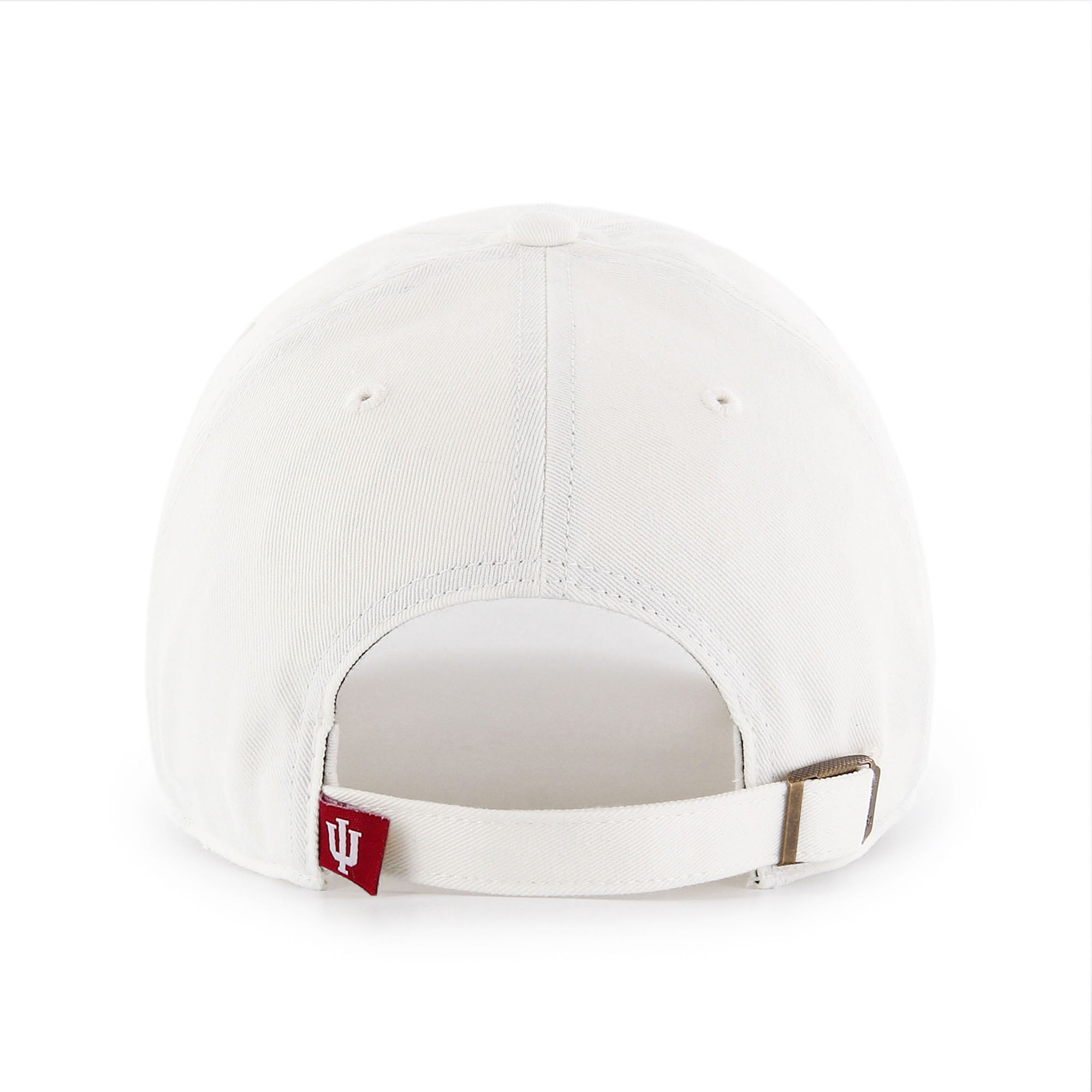 Casquette ajustable blanche Indiana Hoosiers Clean Up '47 pour homme