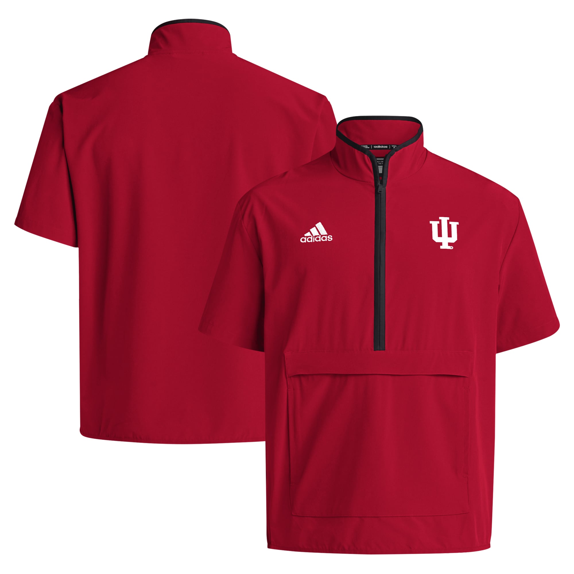 iu adidas quarter zip