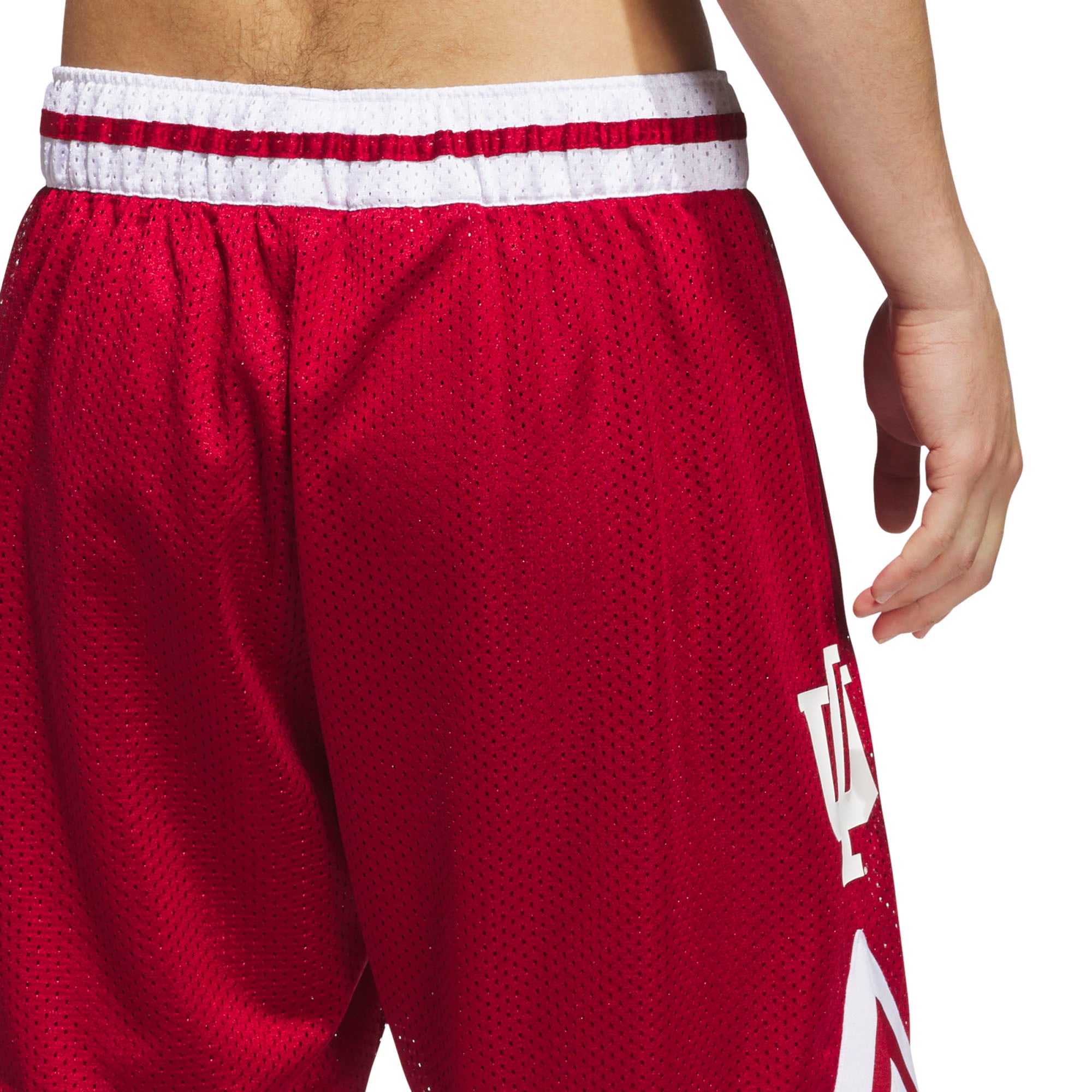 Short de basketball réplique adidas Crimson Indiana Hoosiers Swingman pour homme