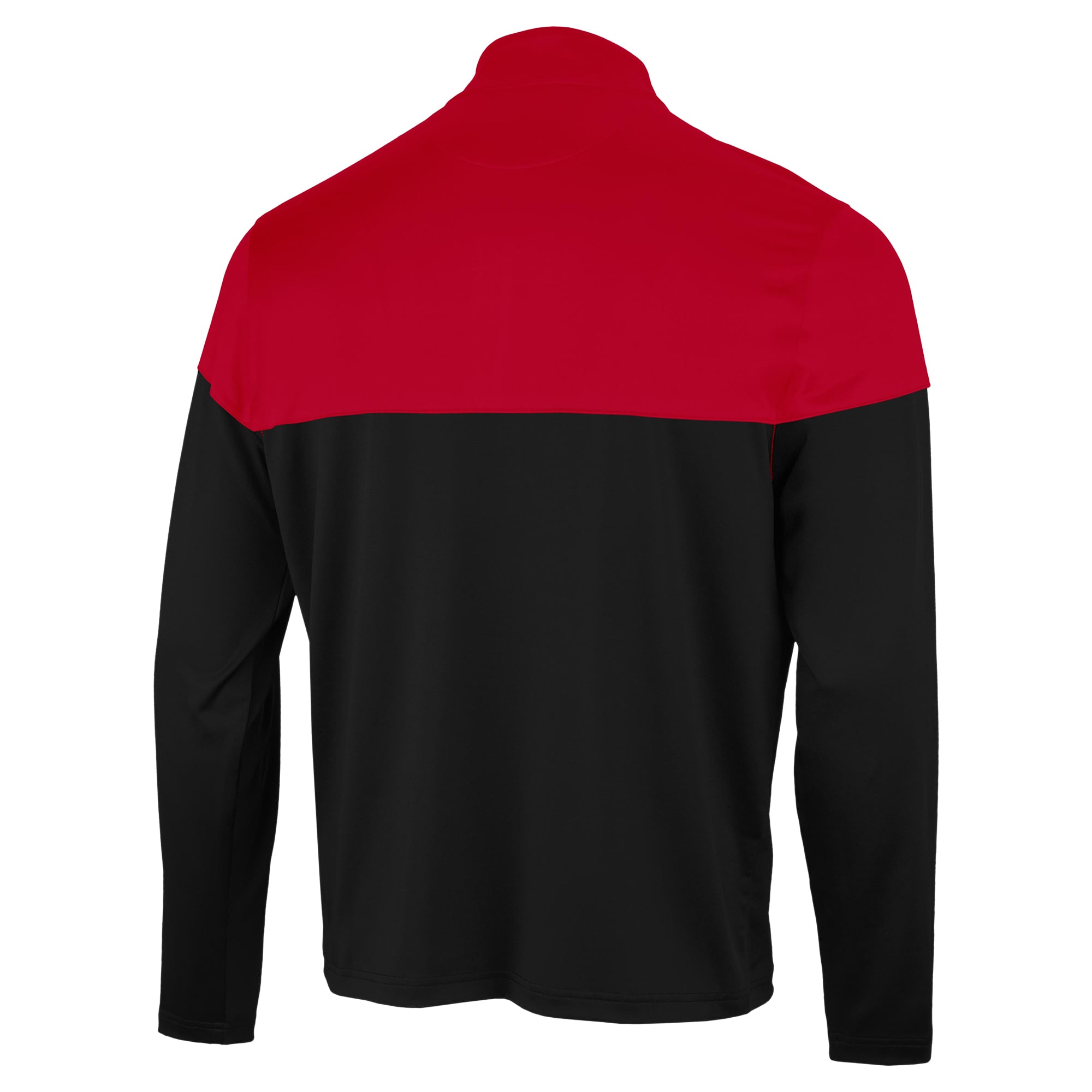 Pull à col zippé Antigua noir Indiana Hoosiers Hinder pour homme
