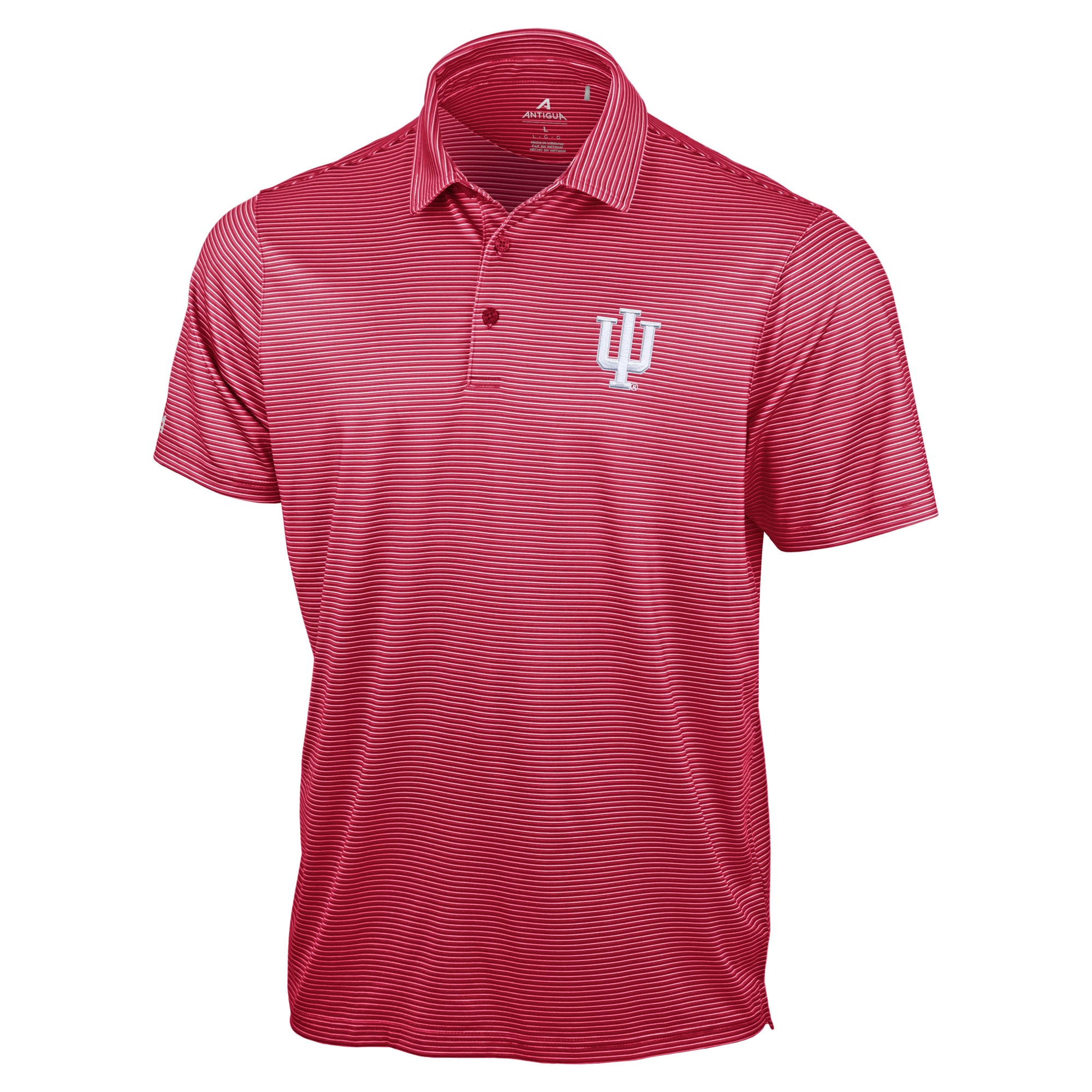 Polo Antigua Crimson Indiana Hoosiers Lineage pour homme