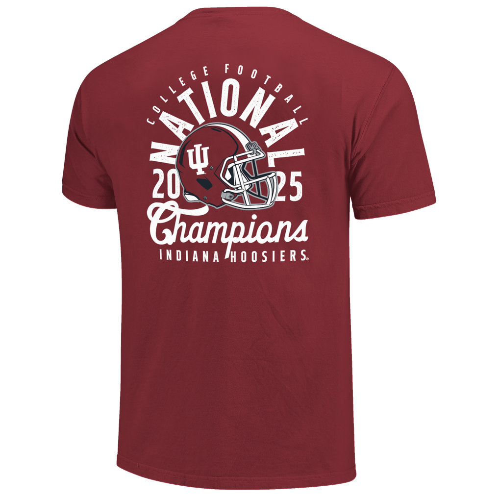 Men's Crimson Indiana Hoosiers College Football Playoff 2025 National ...