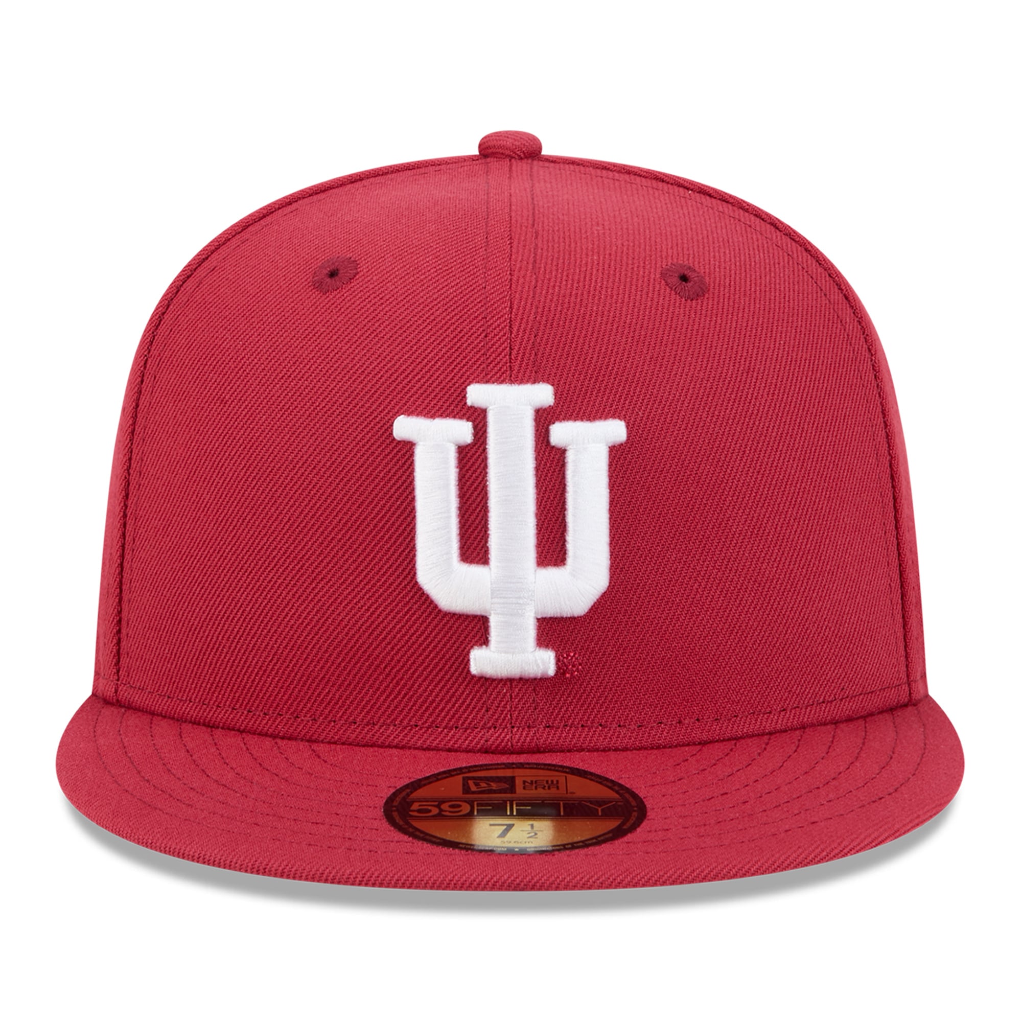 Casquette ajustée New Era Crimson Indiana Hoosiers Core 59FIFTY pour homme