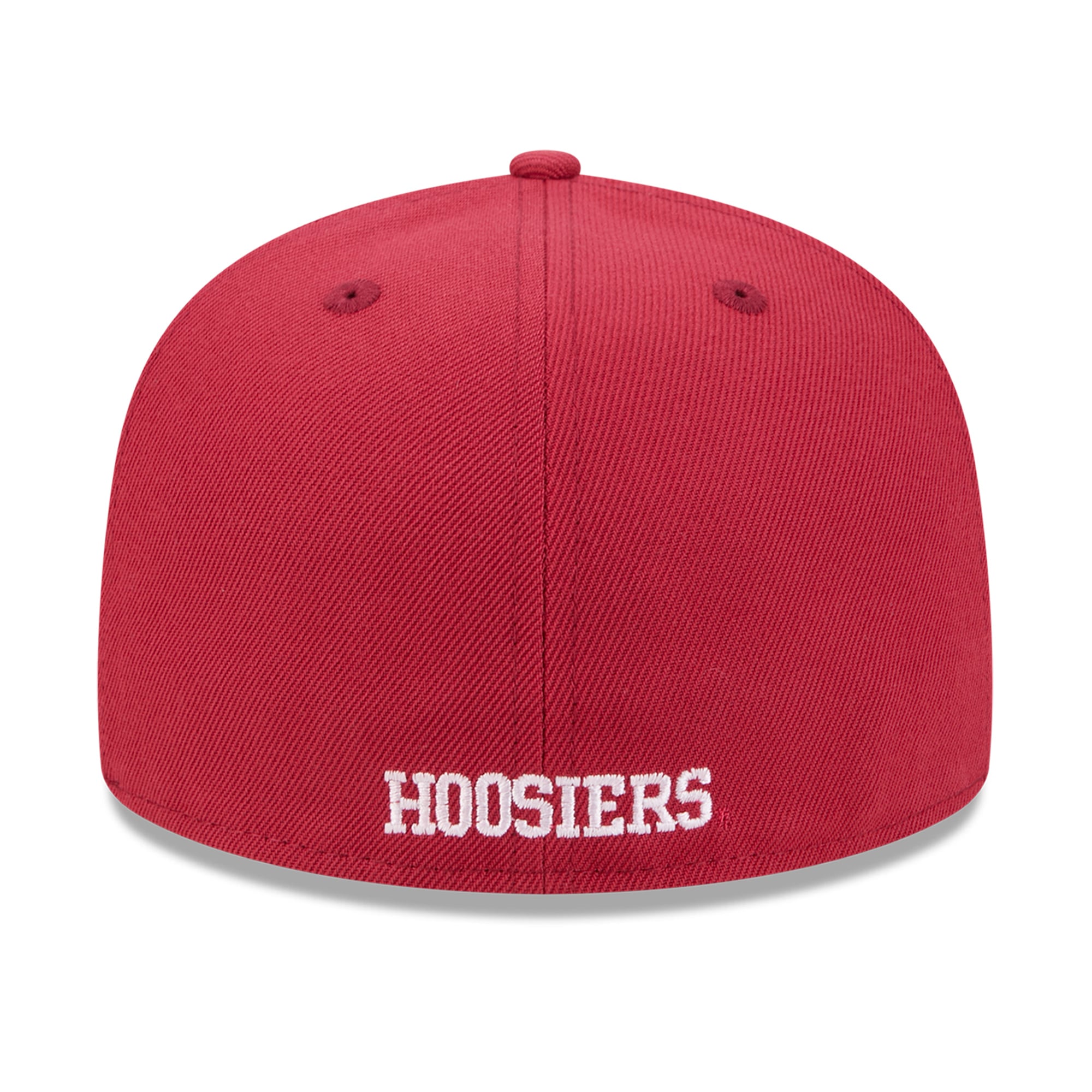 Casquette ajustée New Era Crimson Indiana Hoosiers Core 59FIFTY pour homme