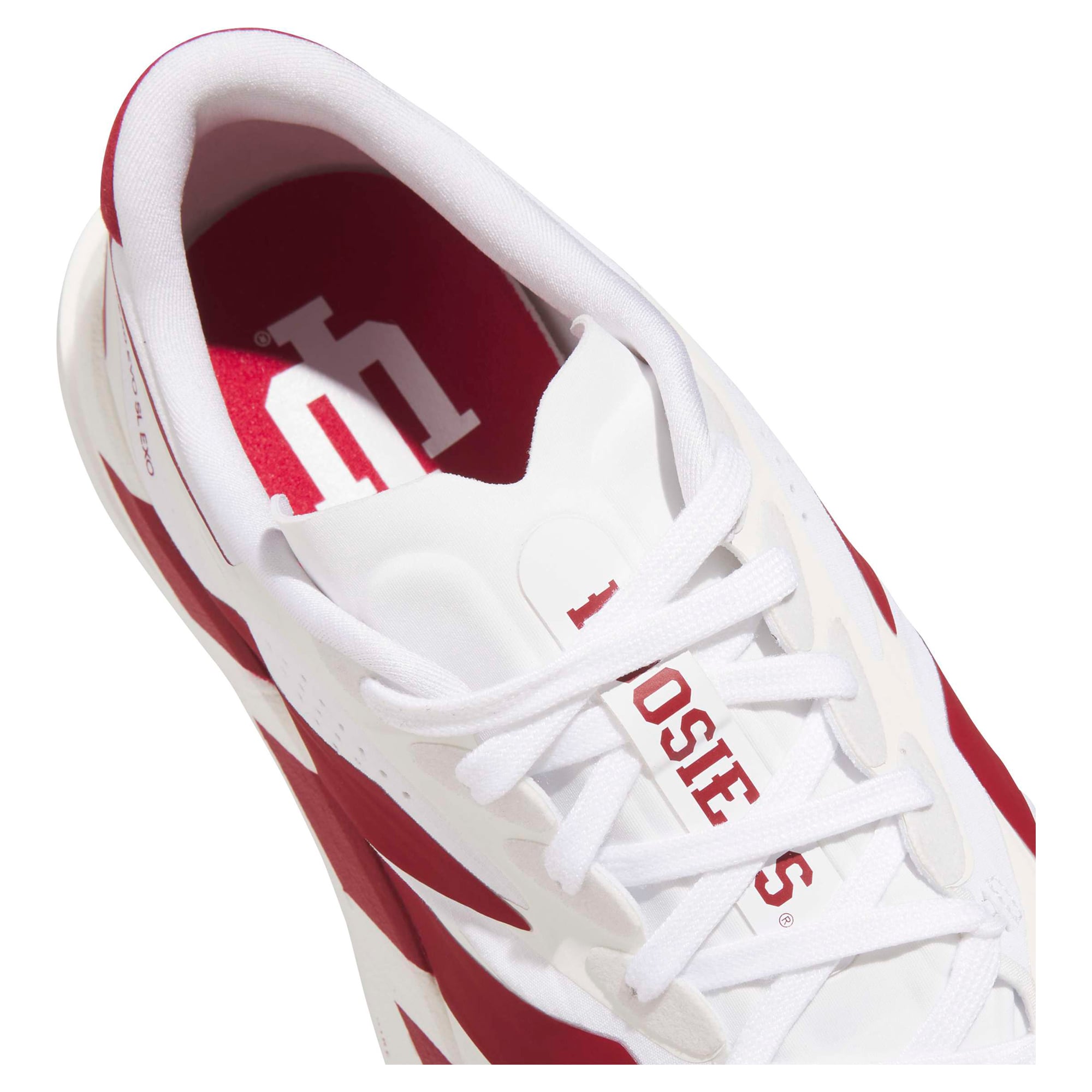 Unisex adidas White Indiana Hoosiers Adizero EVO SL EXO Sneakers