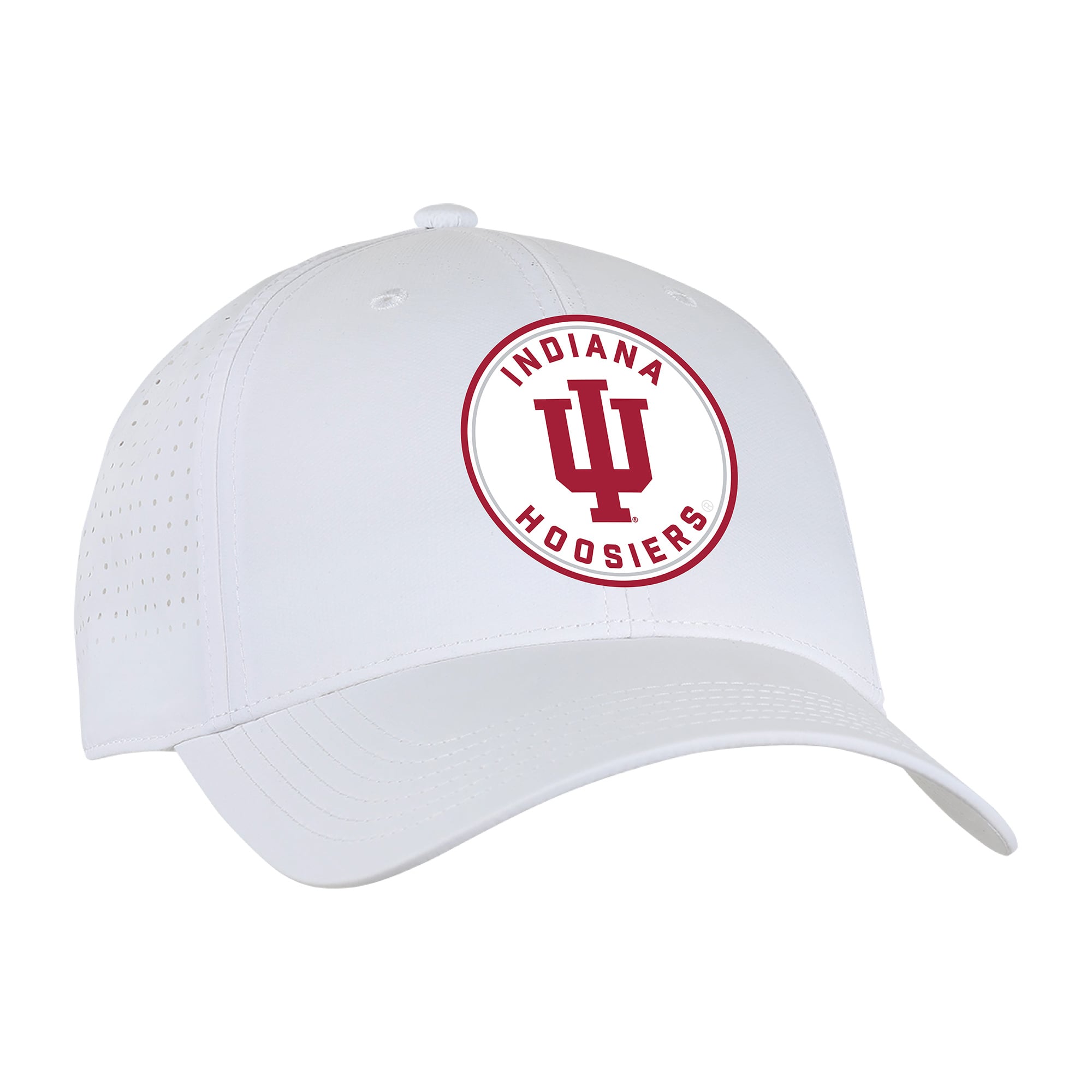 Unisex Ahead White Indiana Hoosiers Brezo Adjustable Hat