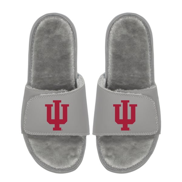 Unisex ISlide Indiana Hoosiers Logo Fur Slide Sandals display picture 3