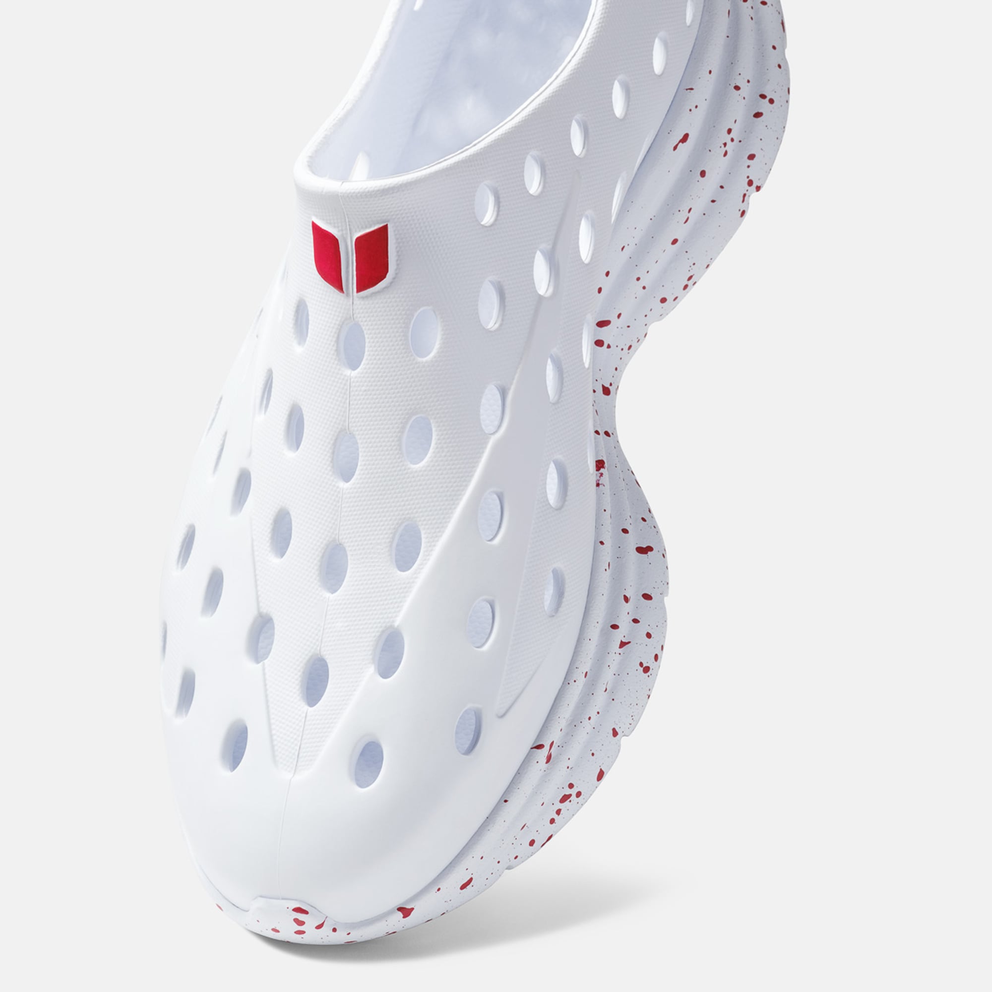 Chaussures unisexes Kane Footwear blanches Indiana Hoosiers mouchetées