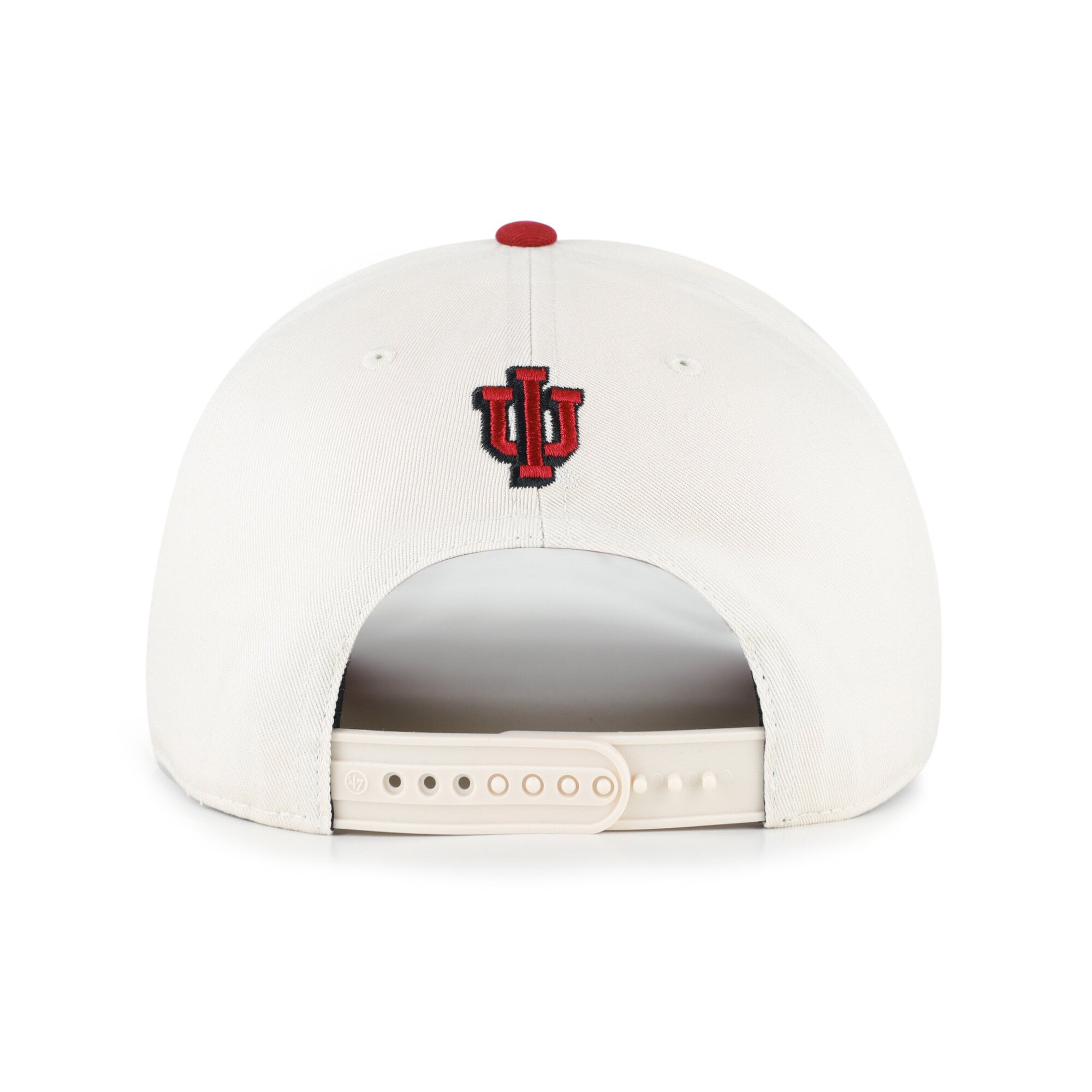 Women's '47 Cream/Crimson Indiana Hoosiers Rope Script Hitch Adjustable Hat