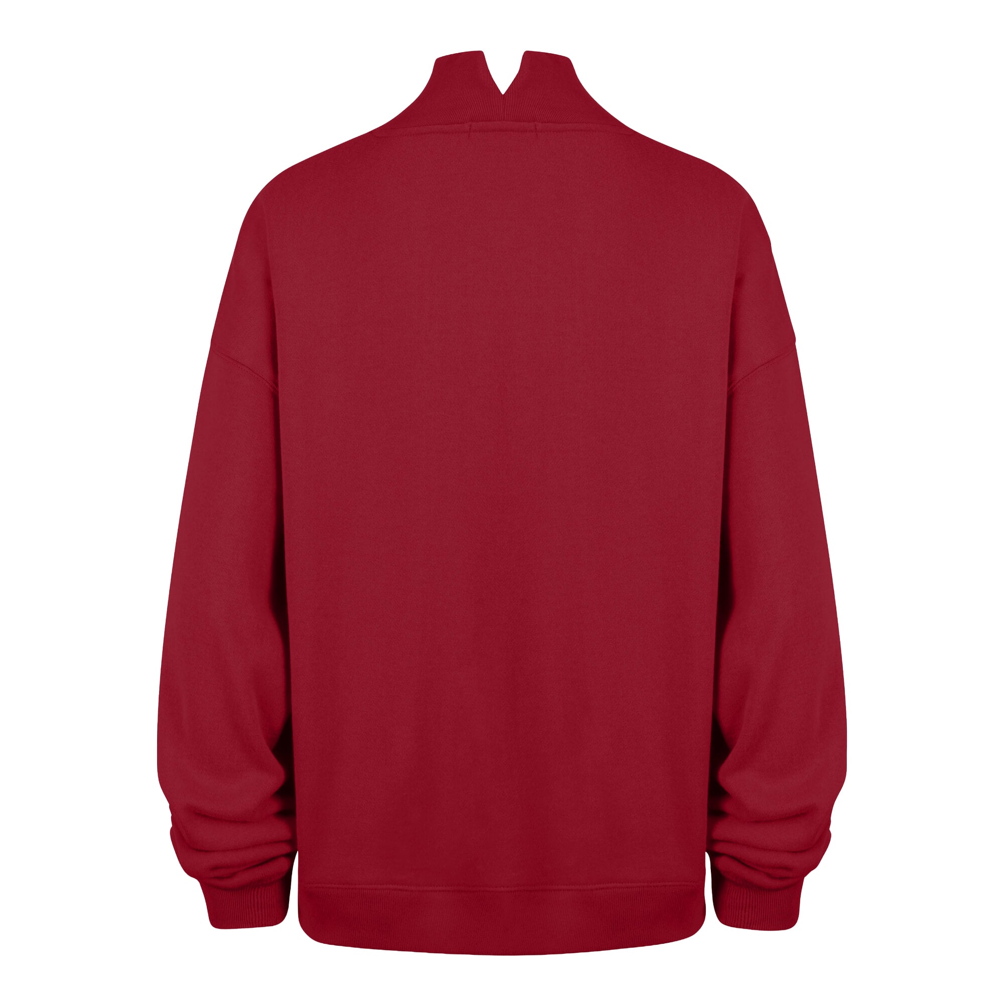 Sweat-shirt à col montant pour femme « Crimson Indiana Hoosiers » de 1947