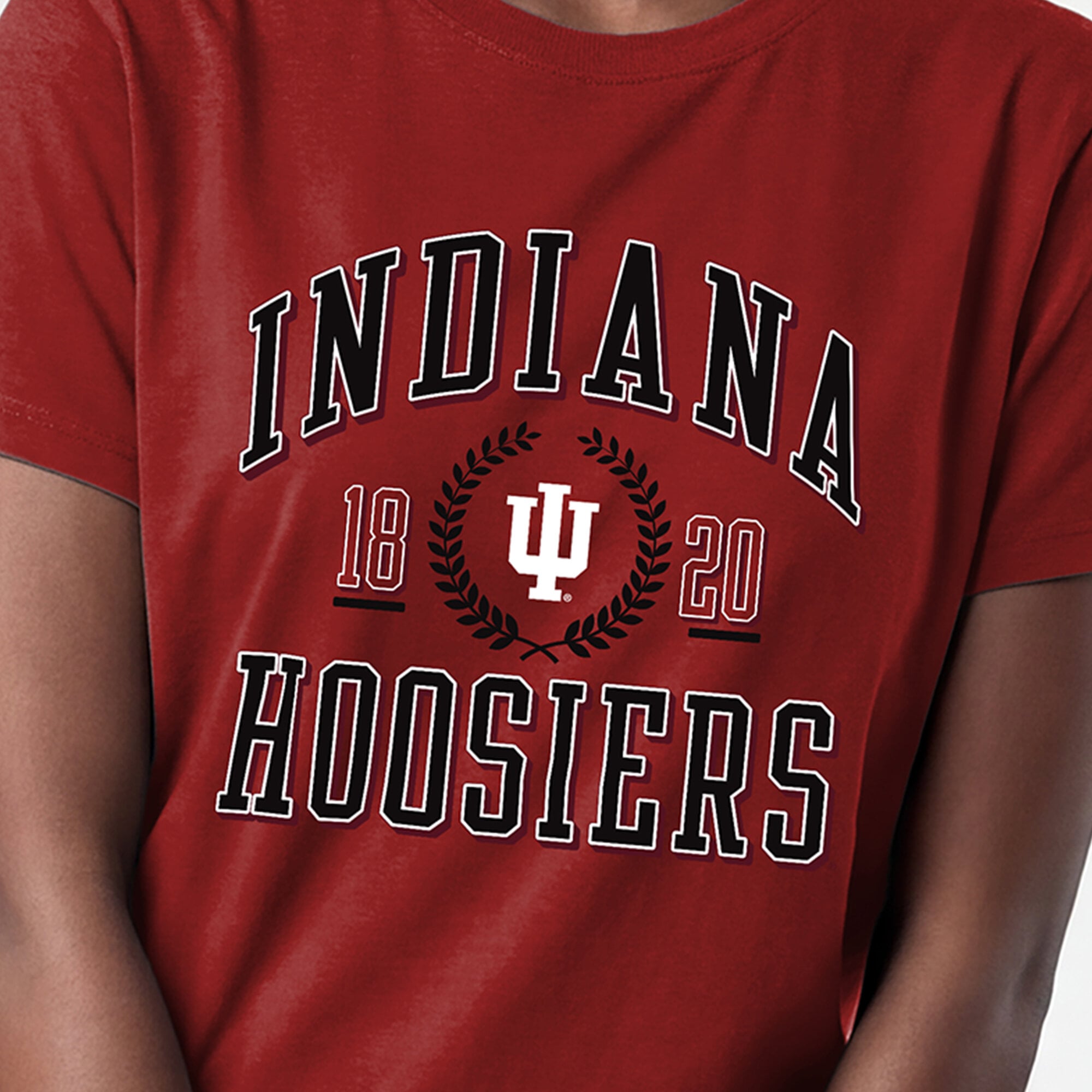 Women's Champion Crimson Indiana Hoosiers Lifestyle T-Shirt