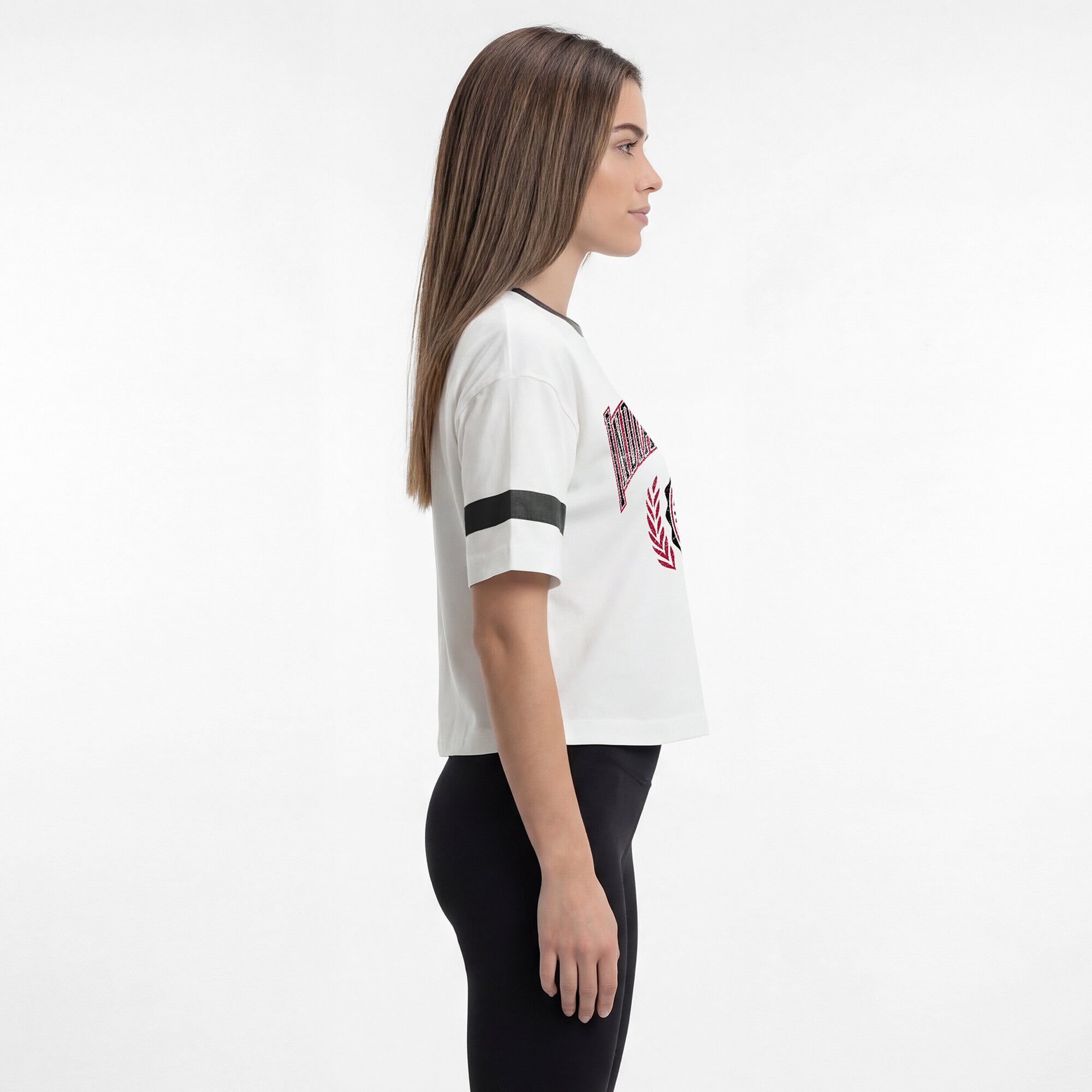 Women's Champion White Indiana Hoosiers Retro Oversized T-Shirt