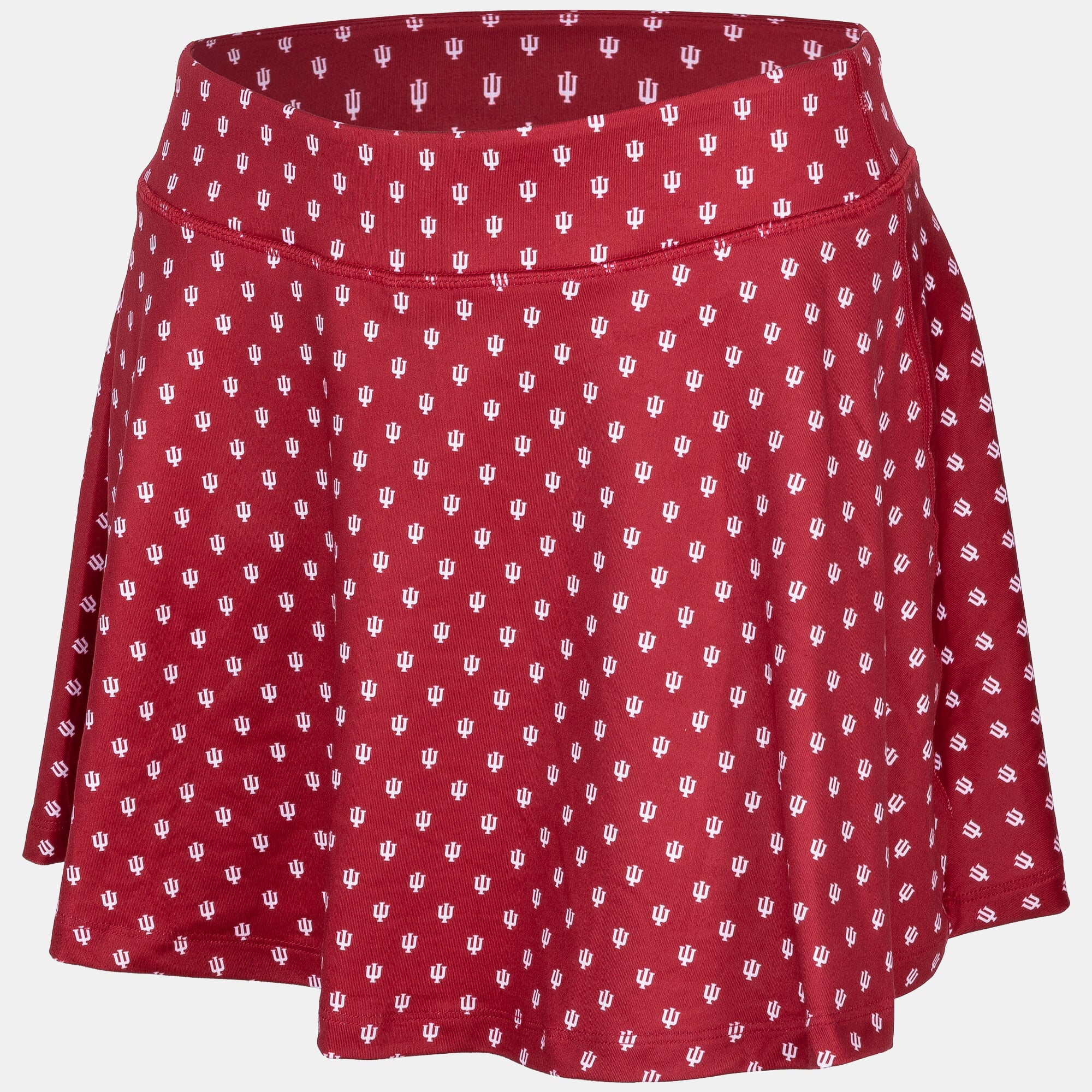 Women's ZooZatz Crimson Indiana Hoosiers Allover Print Flowy Skort