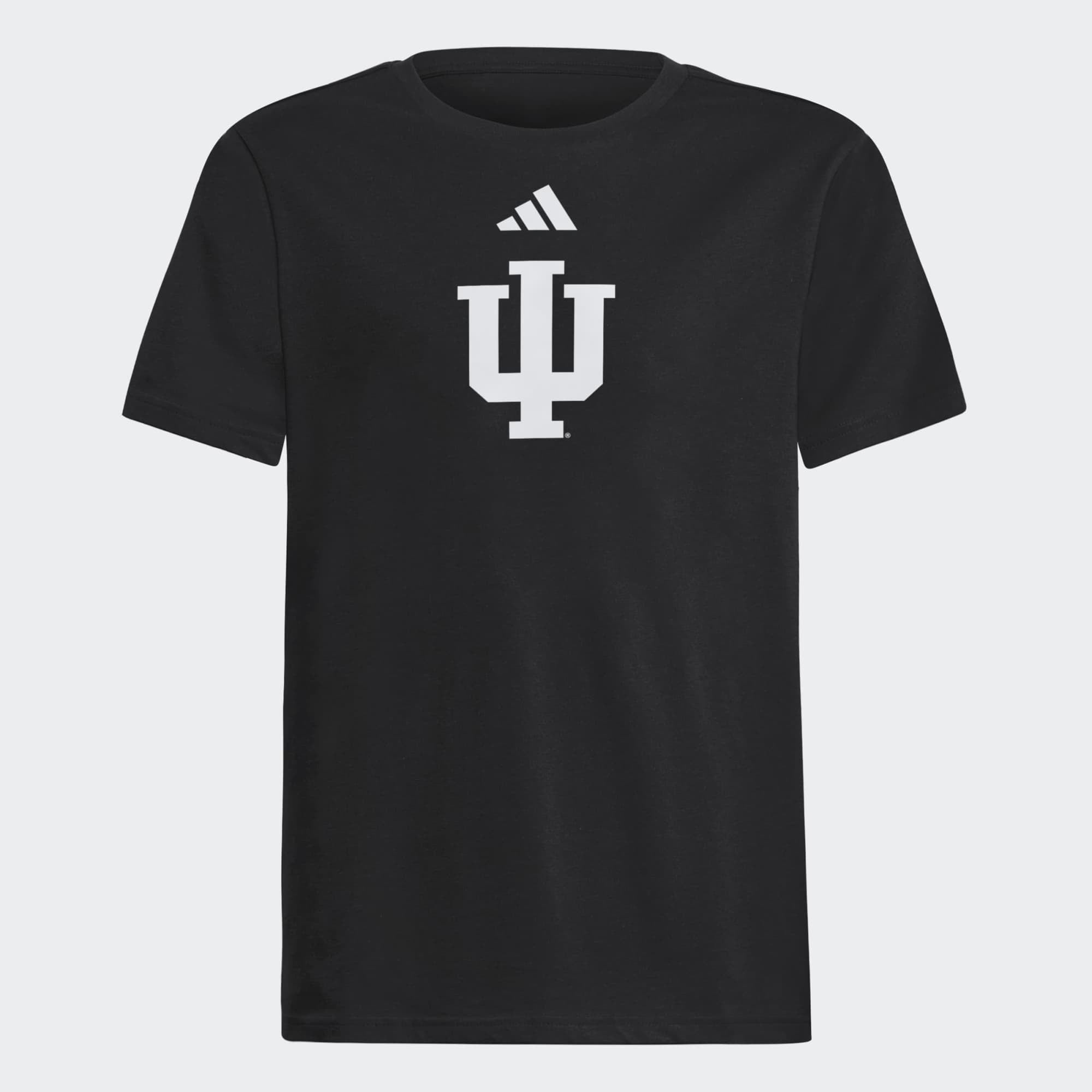 T-shirt adidas Indiana Hoosiers noir pour jeunes