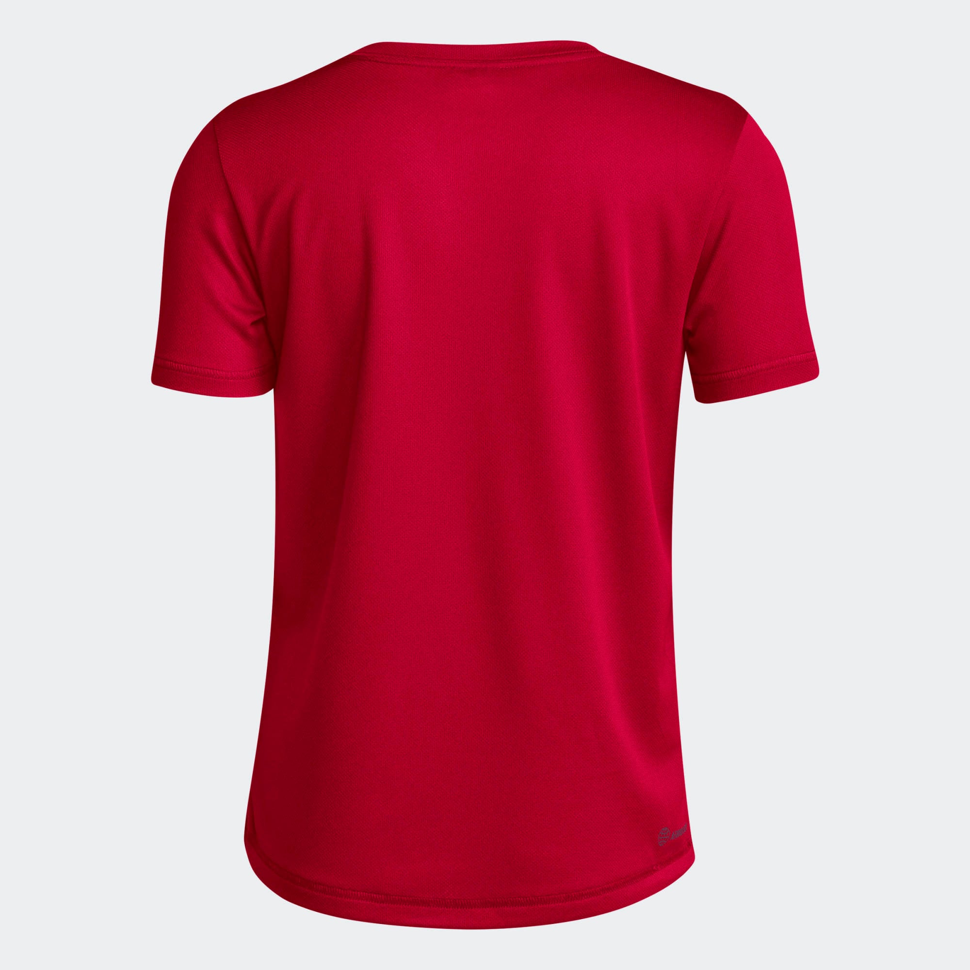 T-shirt d'avant-match adidas Crimson Indiana Hoosiers AEROREADY pour jeunes