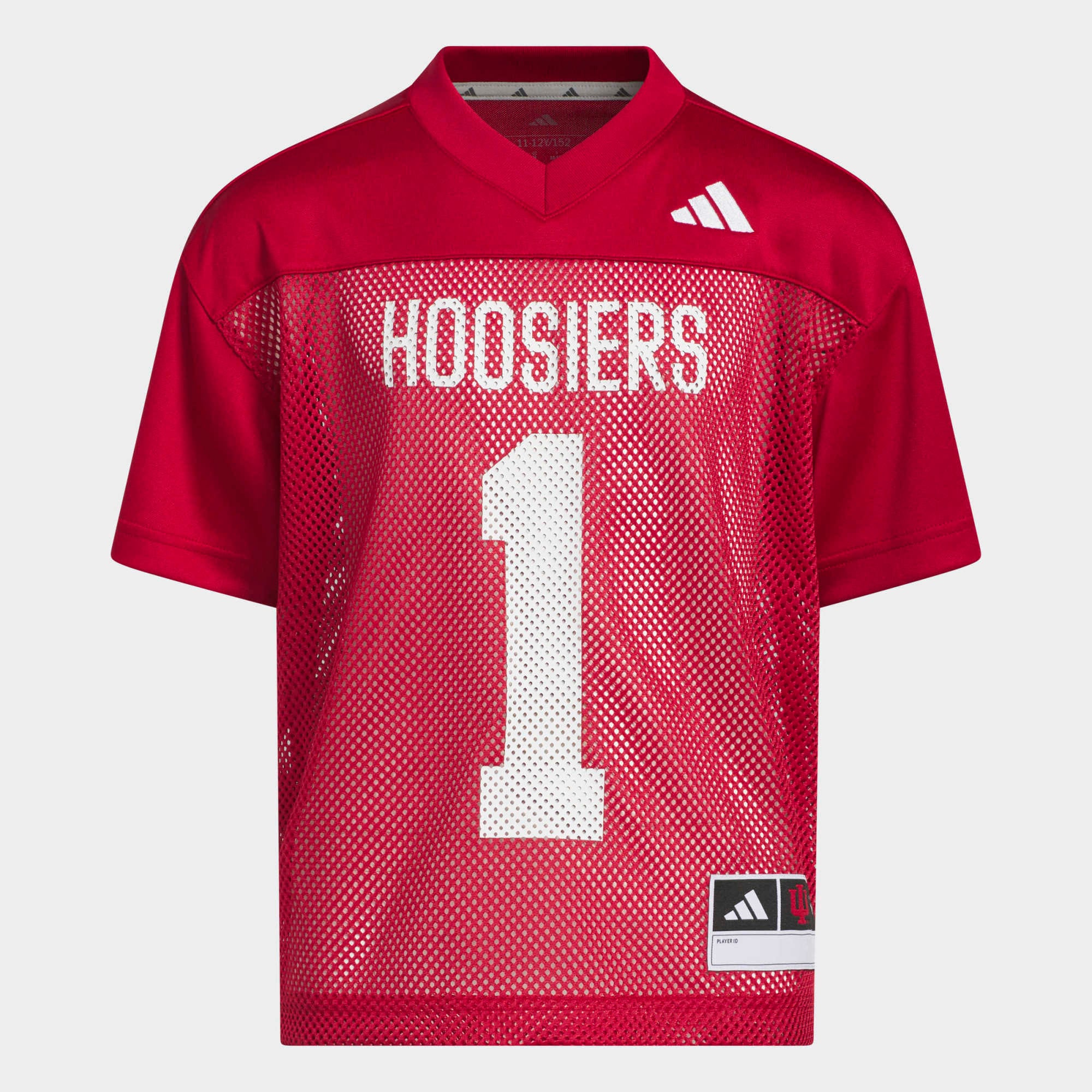 Maillot adidas Scarlet Indiana Hoosiers Tailgate pour jeunes
