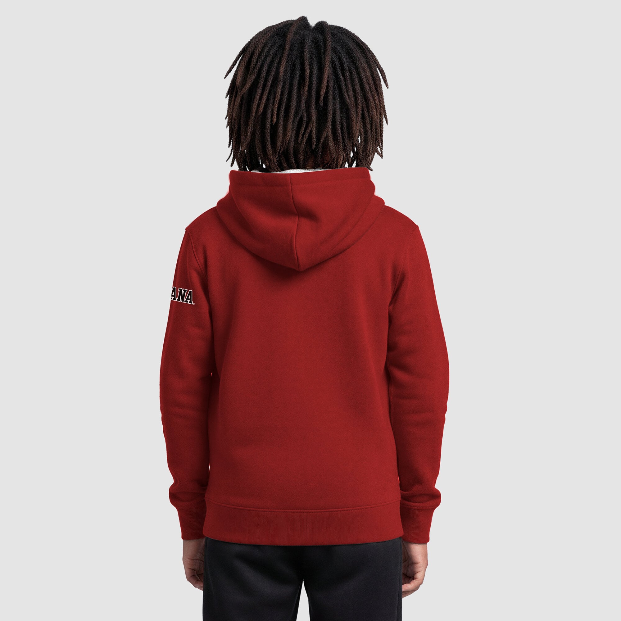 Youth Champion  Heather Gray Indiana Hoosiers Fleece Hoodie