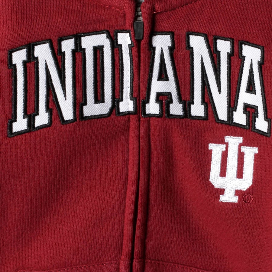 Indiana Hoosiers Quarter Zip Hoodie Indiana Hoosiers Quarter Zip Hoodie