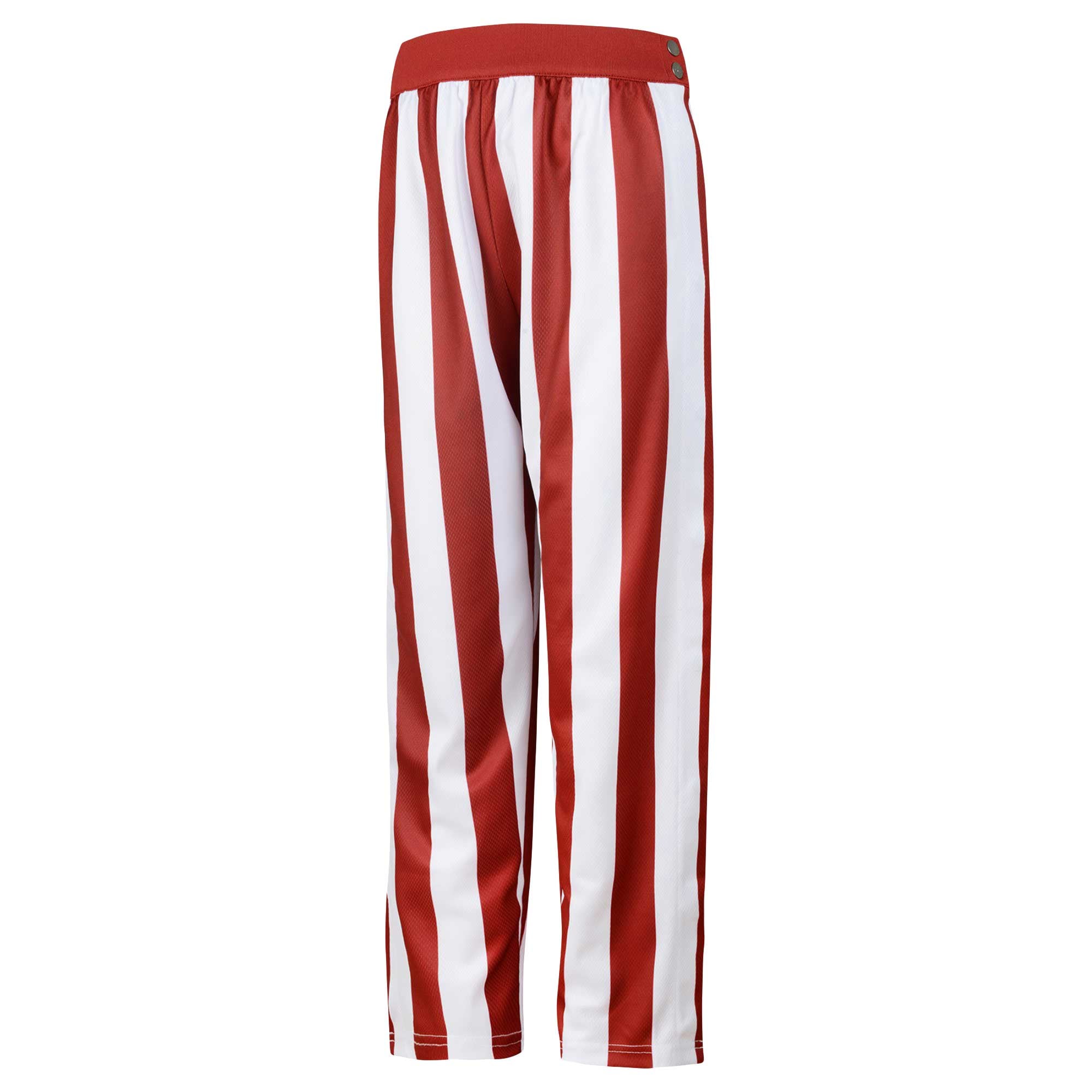 Pantalon à rayures Candy pour jeunes, cramoisi/blanc, Indiana Hoosiers