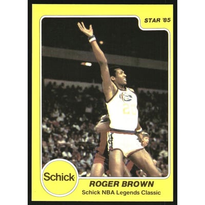 1985 Star Schick Legends #6 Roger Brown