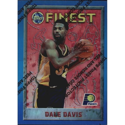 1995-96 Finest Refractors #101 Dale Davis