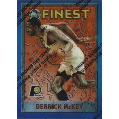 1995-96 Finest Refractors #228 Derrick McKey