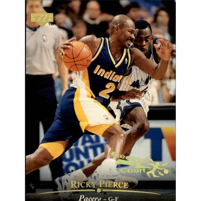 1995-96 Upper Deck Electric Court Gold #296 Ricky Pierce