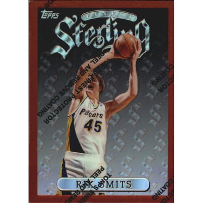 1996-97 Finest Refractors #221 Rik Smits B