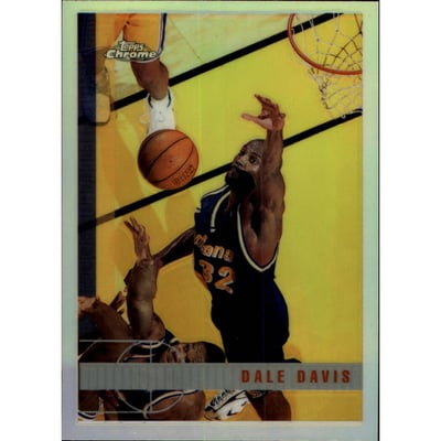 1997-98 Topps Chrome Refractors #40 Dale Davis