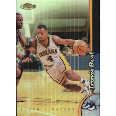 1998-99 Finest No Protectors Refractors #10 Travis Best
