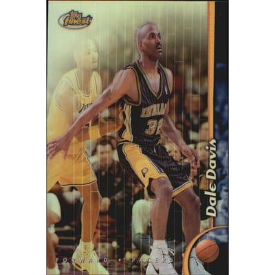 1998-99 Finest No Protectors Refractors #121 Dale Davis