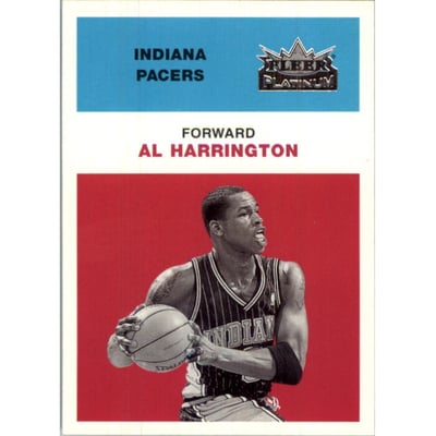 2001-02 Fleer Platinum Anniversary Edition #187 Al Harrington