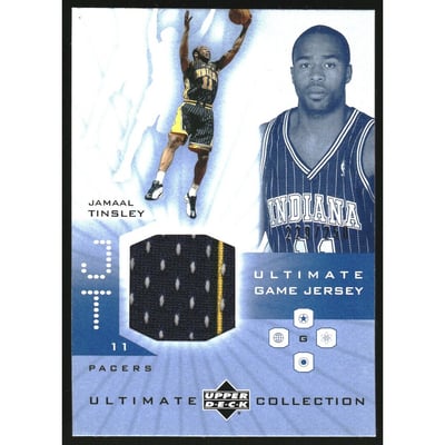 2001-02 Ultimate Collection Jerseys #JT Jamaal Tinsley