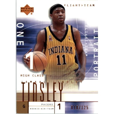 2001-02 Upper Deck Flight Team Copper #137 Jamaal Tinsley