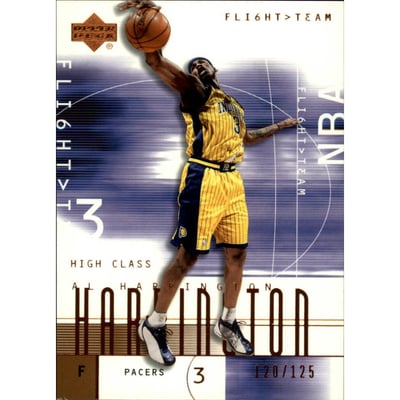 2001-02 Upper Deck Flight Team Copper #53 Al Harrington