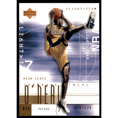 2001-02 Upper Deck Flight Team Copper #73 Jermaine O'Neal