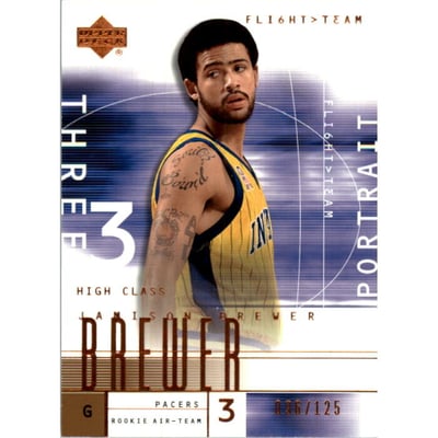 2001-02 Upper Deck Flight Team Copper #92 Jamison Brewer
