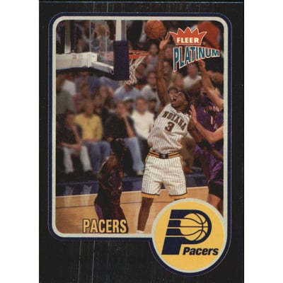2002-03 Fleer Platinum Finish #117 Al Harrington