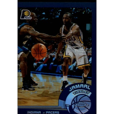2002-03 Topps Chrome Refractors #96 Jamaal Tinsley